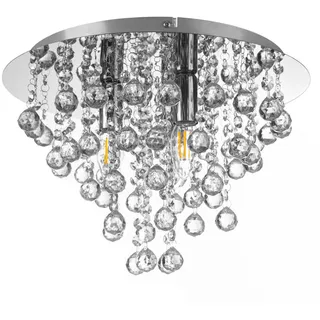 GLOBO 3x E14 rund silber