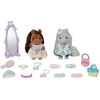 sylvanian families Süße Pony Freunde - Figuren für Puppenhaus