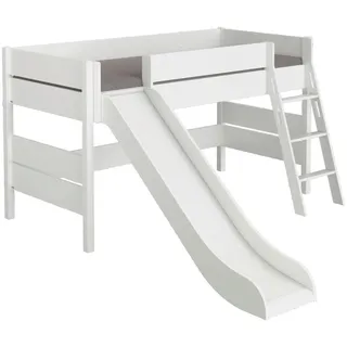 Paidi Spielbett TIAGO 90 x 200 cm Buche massiv weiß kreideweiß