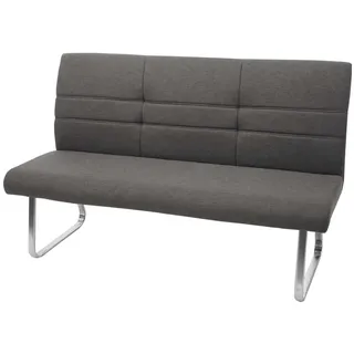 MCW Polsterbank G55 Gebürstet Grau-Braun 160 x 99 x 68 cm