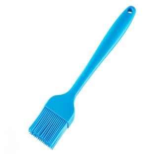 WESTMARK Silicone Brat-/Backpinsel, Küchenpinsel aus pflegeleichtem Silikon, Farbe: blau