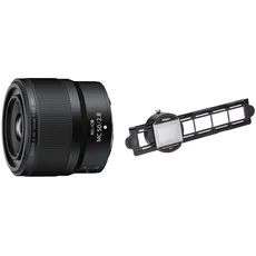 Nikon Z MC 50 mm 1:2.8 Schwarz & ES-2 Film Digitizing Adapter Set