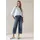 STREET ONE High Waist Wide Leg Jeans im loose fit Dark Blue wash 29