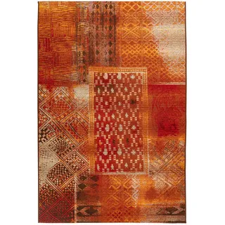 Novel In- und Outdoorteppich , Multicolor, Rot , Textil , Mosaik , rechteckig , 80x150 cm , Oeko-Tex® Standard 100 , für Fußbodenheizung geeignet, lichtunempfindlich, pflegeleicht, strapazierfähig , Teppiche Und Böden, Teppiche, Webteppiche