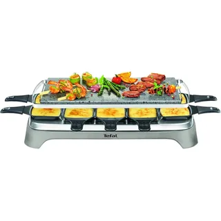 Tefal Pierrade Raclette-Grill 1350 Watt grau/silber