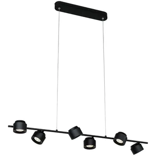 Paulmann Puric Pane 6-flg. 100 cm rund schwarz