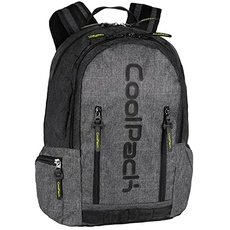 Coolpack E31629, Schulrucksack IMPACT BLACK/GREY, Multicolor, 45 x 30 x 15 cm