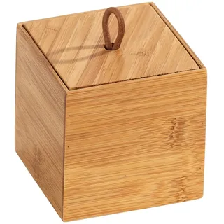 Wenko Bambus Box Terra S mit Deckel 9 x 9 x 9 cm 1-tlg. braun