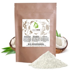 GreatVita Bio Kokosmehl, 2500g fein gemahlen, ideal zum Backen