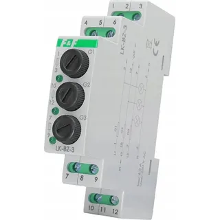 F&F Leuchtmelder Signalleuchte 3 Phasen mit Sicherung 3 x grün F&F LK-BZ-3G