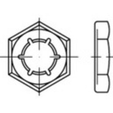 Bild von 144085 Sicherungsmuttern M22 DIN 7967 Federstahl feuerverzinkt 100St.