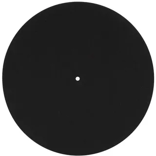 ASHATA Plattenspieler-Plattenteller-Matte, 2 Stück 12-Zoll-Schallplattenspieler-Plattenteller-Home-Disc-Schutzmatten-Ersatzzubehör, zur Reduzierung von statischen und staubbedingten Geräuschen