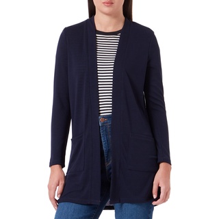 TOM TAILOR Damen Long Fit Cardigan mit Taschen