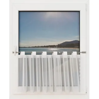 indeko Scheibenstange »Twist« Ø 9 mm 1 läufig-läufig ausziehbar stufenlos verstellbare Klemmstange bzw. Spannstange, silberfarben