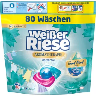 Weißer Riese Waschmittel-Pods Caps 80 WL