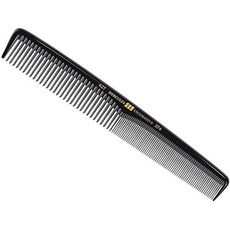 Bild - 627-374 Kamm | Hochwertiger 7 Zoll Haarschneidekamm | Vereinfacht Haare schneiden mit Messer, Schere und Haarschneidemaschine | Farbe: Schwarz