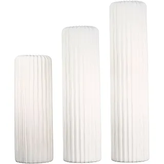 Casablanca modernes Design Vase Fjord Weiß