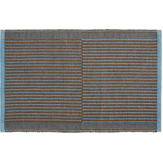 HAY Tapis Fußmatte aus Jute in der Farbe Blau, Größe: 60 x 95 cm, 541711