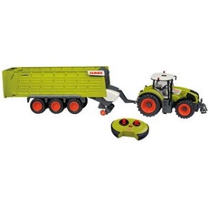 Bild Traktor Claas Axion 870 RTR mit Anhänger Cargos 9600 34425