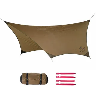 AMAZONAS Adventure Tarp 340 x 280 cm Braun