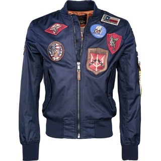 Top Gun Beast, Textiljacke - Dunkelblau - XL