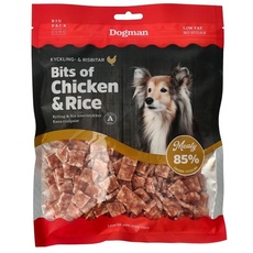 Dogman Bits of Chicken & Rice 250g