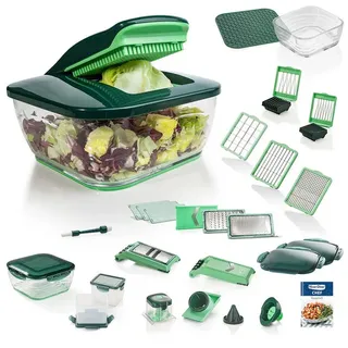 Nicer Dicer Chef 34-tlg. grün