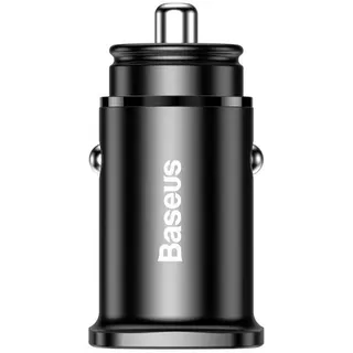 Baseus Smart Mini Auto Ladegerät USB Quick Charge 4,0 & USB-C PD 3,0 schwarz