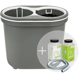 NU water+ portable Tragbarer Geschirrspüler Vorteilsset + Reinigerset