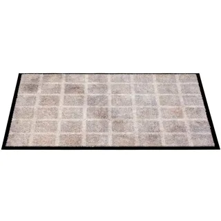 Schöner Wohnen Schmutzfangmatte 50 x 70 cm Hellgrau