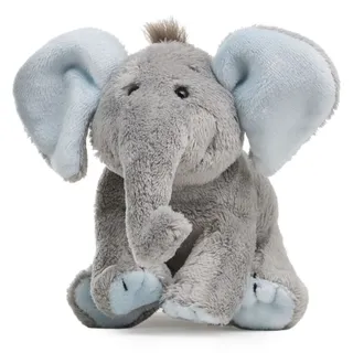 Schaffer 5180 BabySugar Blue Rudolf Collection Plüsch-Elefant, Blau, Größe XS 13 cm