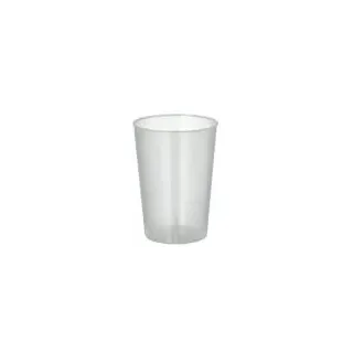 Papstar Plastikbecher 0,1 l Transparent 40 St.
