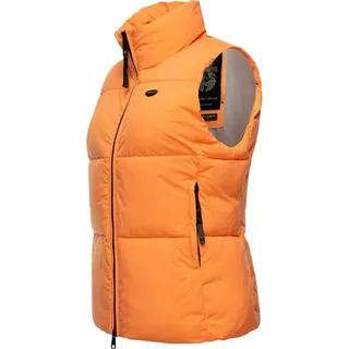 Steppweste RAGWEAR "Steppweste Ailish", Damen, Gr. 3XL, orange (papaya), Obermaterial: 100% Polyester PES.  Futter: 100% Polyester PES. 100% Polyester PES., Westen Steppweste