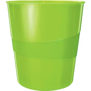 Leitz WOW Papierkorb 15 l Grün