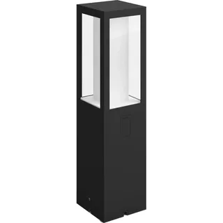Philips Sockelleuchte Aluminium 40,0 cm inkl. LED-Lampe schwarz