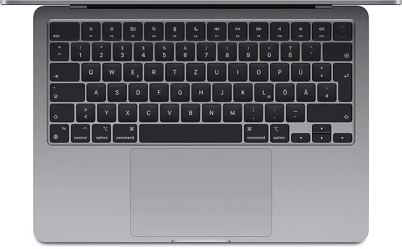 Bild von MacBook Air M3 2024 13,6" 16 GB RAM 512 GB SSD 10-Core GPU space grau