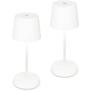 Briloner LED Tischlampe Weiß 2 St.