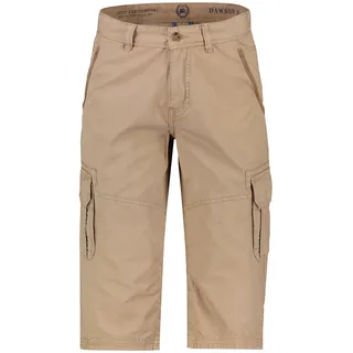 Lerros Bermudas »LERROS Lange Cargo-Bermuda mit aufgesetzten Taschen« Lerros DUNE BEIGE