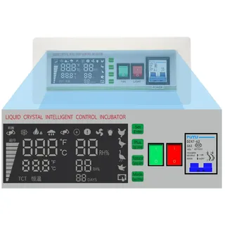 YALIKESI Digitaler Inkubator-Controller Inkubator-Controller Vollautomatischer Temperatur- und Feuchtigkeitsregler180V~240V XM-18SD