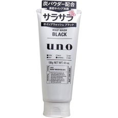 Uno Shiseido Peitsche Wash Schwarz 130G (Face Wash)