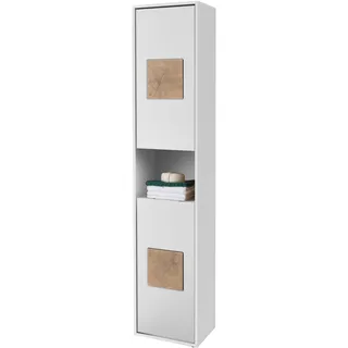 BASIC by Balculina Hochschrank »Este« 1 Stk. tlg. Hochschrank mit 2 Türen und 40 cm Breite, weiß