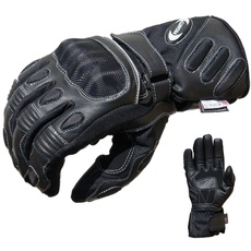 PROANTI Motorradhandschuhe Winter Regen Touring Motorrad Handschuhe (M)