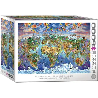 Eurographics Puzzle Weltwunder - 5000 Teile Kartonpuzzle