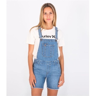 Hurley Damen Denim Overall W Oceancare Short Latzhose, (26