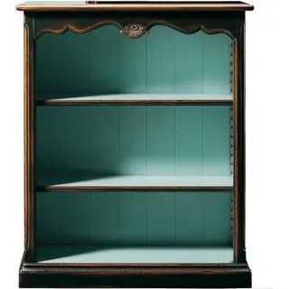 Regal Trennwand Wände Luxus Regale Bücherregal Standregal Aktenregal Büroregal - Schwarz