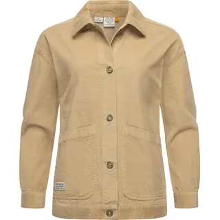 Ragwear Damen Cordjacke Ennea Sand Gr. XXL - XXL