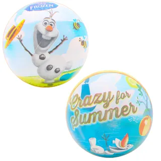 Toyland® 9" / 23 cm Frozen-Spielball – Olaf-Thema – Strandspiele – Spielzeug für draußen und drinnen