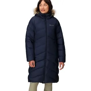 Marmot Damen Wm's Montreaux Coat, Leichte Daunenjacke, wasserdichter Daunenparka, warmer Wintermantel, regendichte Winterjacke, winddichte Funktionsjacke mit Kapuze, Midnight Navy, XL