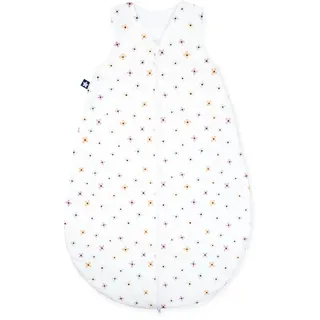Julius Zöllner Sommerschlafsack, 0,5 TOG, waschbar bei 60°C, Made in Germany, Oeko TEX Standard 100, Little Bloom, Gr. 90