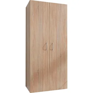 WIMEX Kleiderschrank Multiraumkonzept 80 x 185 x 40 cm Braun/Mehrfarbig